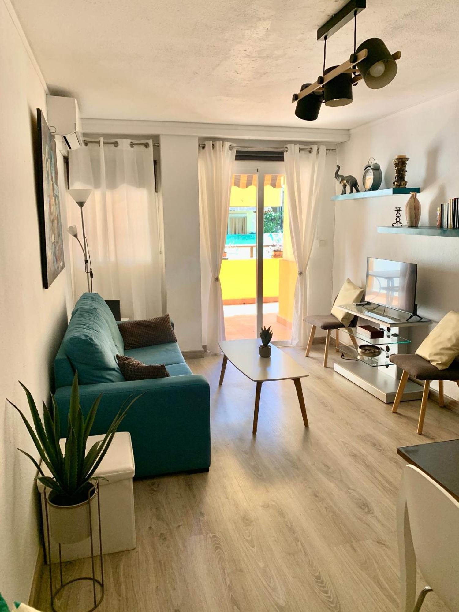 Calpe Soleado A 100 M Gran Playa Apartment Bagian luar foto
